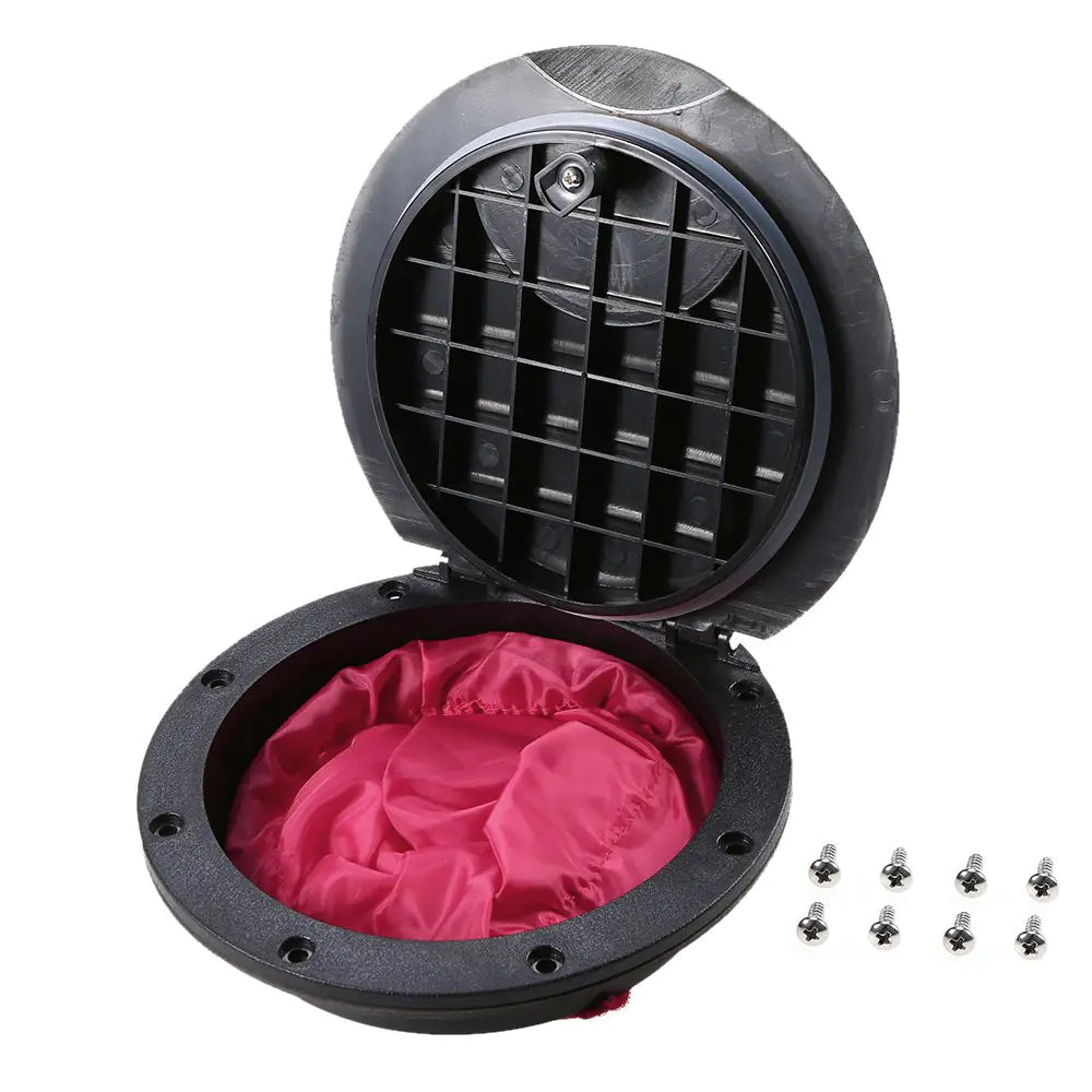 LIXADA 6/9" Deck Plate Hatch Cover Kit with Storage Bag for Marine Inflatable Boat Kayak Rigging
