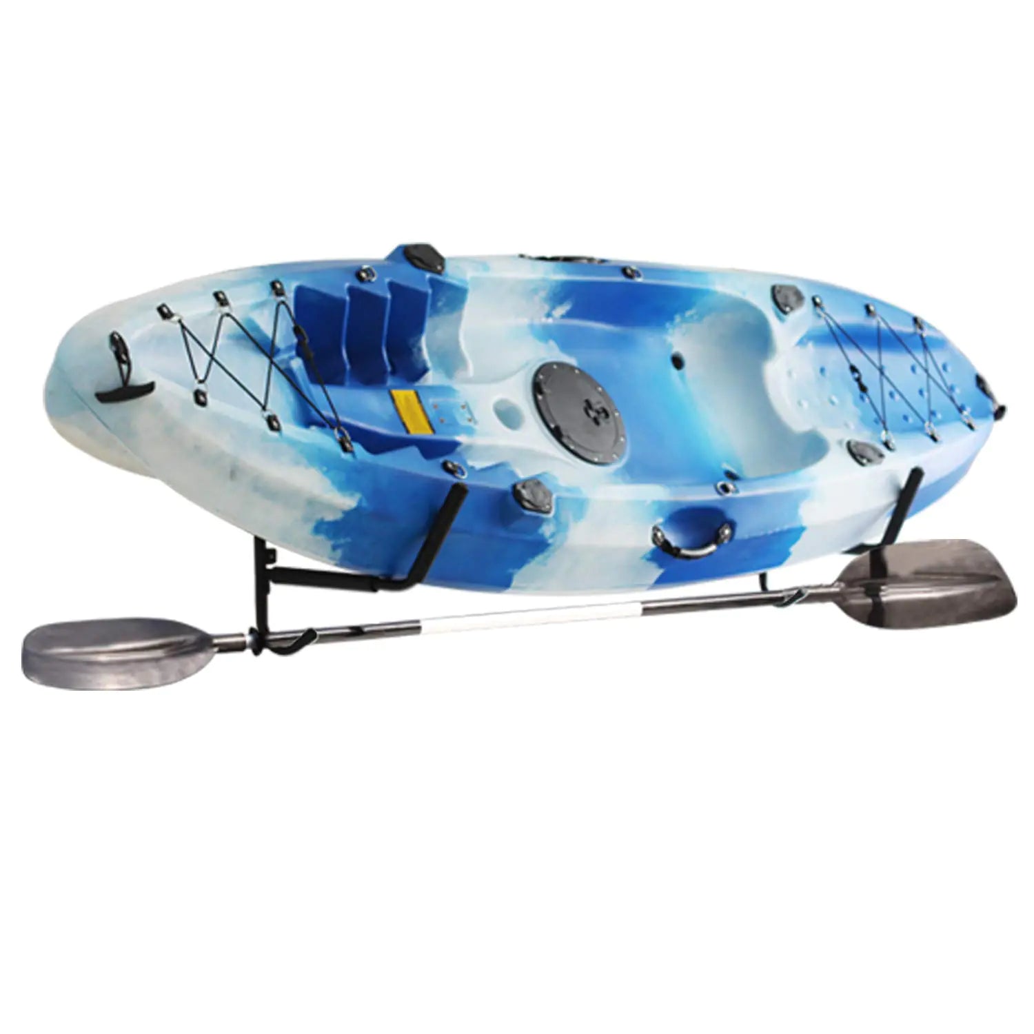 ASMSW Kayak Storage Rack Kayak Wall Hanger Canoe Wall Mount Hooks for Kayak Sup Canoe Paddle Boards Heavy Duty Steel Storage Hooks 80LBS Capacity